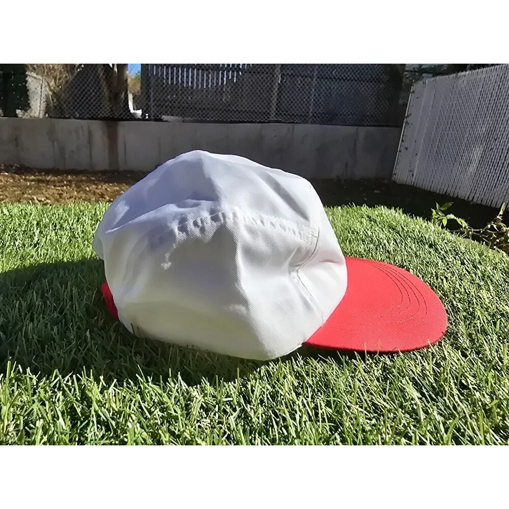 Vintage 90’s Disney Mickey Unlimited Red White Stars Stripes Cap Hat EUC Mickey